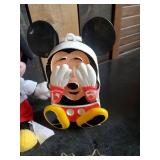 Lot of Various Vintage Disney Items, Glasses Puzzles Bank and more