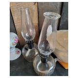 Lot of Vintage Kitchen Items, Goose Cookiejar, Small lanterns, small teacups and saucers and more