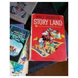 Lot of various Books, Charlie Brown, Circus Boy, Cliffy Bear, curious George and more