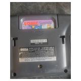 Collectible Vintage Game Gear SEGA Video Game System with a few games
