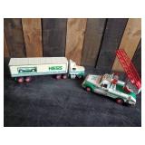 2 vintage Collectible Gasoline toy trucks in good condition