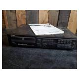 PD-500 TEAC Compact Disc player Powers up