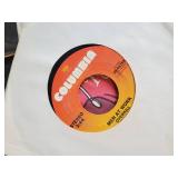 Lot of vintage records of various artists