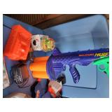 Lot of vintage Toys Bass Runner, Shell and more with Tote
