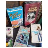 Lot of various VHS tapes of various Titles
