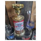 Super Large Lot of glasses and shot glasses Budweiser, Bud Light, Busch, Tote and more