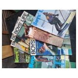 Lot of Vintage Magazines National Geographic, Life, Boys, and more