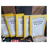 Lot of Vintage Magazines National Geographic, Life, Boys, and more