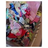 Lot of Vintage Dolls,  Barbies and Tons of clothes & more with Tote