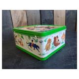 Vintage Lot of Disney Toys and Metal Jungle Book Lunchbox