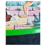 Vintage Lot of Disney Toys and Metal Jungle Book Lunchbox