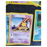 Lot of Collectible Pokémon Cards of various characters