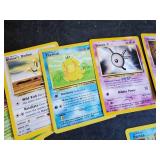 Lot of Collectible Pokémon Cards of various characters