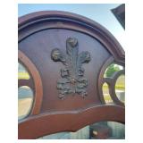 Gorgeous Vintage Dove tail Dresser and Mirror with gorgeous detail