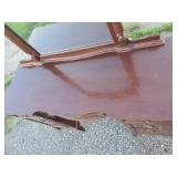 Gorgeous Vintage Dove tail Dresser and Mirror with gorgeous detail