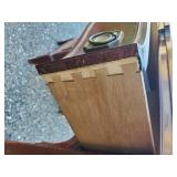 Gorgeous Vintage Dove tail Dresser and Mirror with gorgeous detail