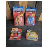New in Box Toys He-Man, Skeletor, and Star Wars