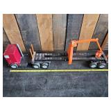 Awesome Large Log Hauler Semi Truck Homemade Wood