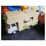 Lot of Vintage Toys - Flintstone Car, Tonka, Buzz Lightyear More