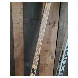 2 Vintage Hockey Sticks - Rare Christian in Good Condition