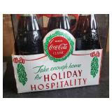 Hard to find Collector 6 Pack of Classic Coke - Unopened Bottles