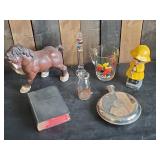 Vintage Lot of Figurines, Pitcher, and More