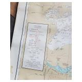 Vintage 1973 Large Lake of the Woods Map