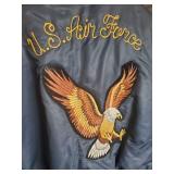 Very Collectible Vintage Air Force Bomber Jacket, Shoes, Tie