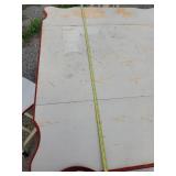 Very Cool Solid Mid Modern Farm House Table and Chairs