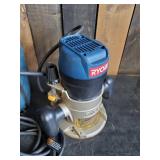 Lightly Use Ryobi Fixed Base Router R163 - Working