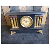 Early 20th Century Sessions Mantle Clock - No Key