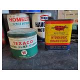 Great Collection of Rare Oil Cans - Some with Oil