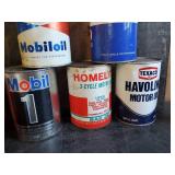 Great Collection of Rare Oil Cans - Some with Oil