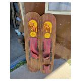 Pair of Classic Hustler Trick Ski