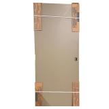 NEW Falcon Commercial Steel Door 36” x 84” (3’ x 7’) Gray Hollow Metal Door