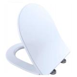 New Toto SS247#01 Slim D-Shape Closed-Front Toilet Seat with SoftClose Retails for $237