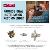 Delta Faucet R10000-UNBX MultiChoice Universal Tub and Shower Valve Body for Tub Faucet Trim Kit New $53
