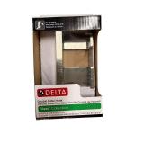 NEW Delta Vero Double Robe Hook - Brilliance Stainless - Model 77736-SS