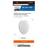 American Standard Traditional Slow-Close Elongated Toilet Seat – White – Model 5020A65G.020