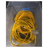 2 Long Power Cords with multi outlets