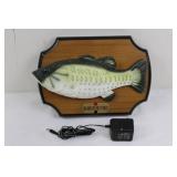 Big Mouth Billy Bass Animated Fish Wall Plaque With Adapter & Stand