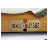 Big Mouth Billy Bass Animated Fish Wall Plaque With Adapter & Stand