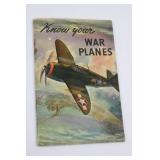 Know Your War Planes Illustrated Booklet