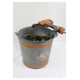 Bostitch Pneumatic Strip Nailer With Bucket of Collated Nails