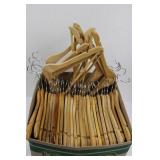 Wooden Hangers (37 Hangers)