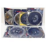 Bosch & Irwin Saw Blade Lot of 6