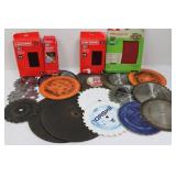 Craftsman, Gator & Vermont American Saw Blade and Sanding Mixed Lot