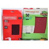 Craftsman, Gator & Vermont American Saw Blade and Sanding Mixed Lot