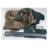 Cabela's North Star Bivy Shelter T3995M1 With Poles, Stakes & Repair Kit
