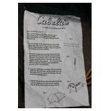 Cabela's North Star Bivy Shelter T3995M1 With Poles, Stakes & Repair Kit